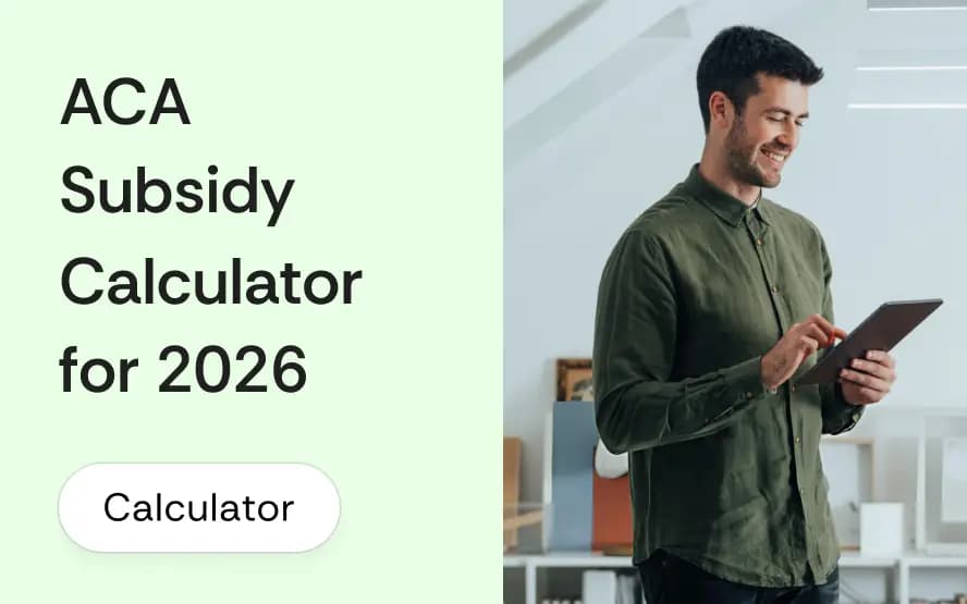 ACA subsidy calculator for 2026