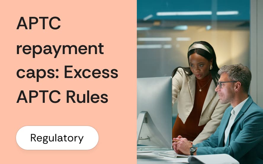 APTC repayment caps: how much members owe when income exceeds the projection