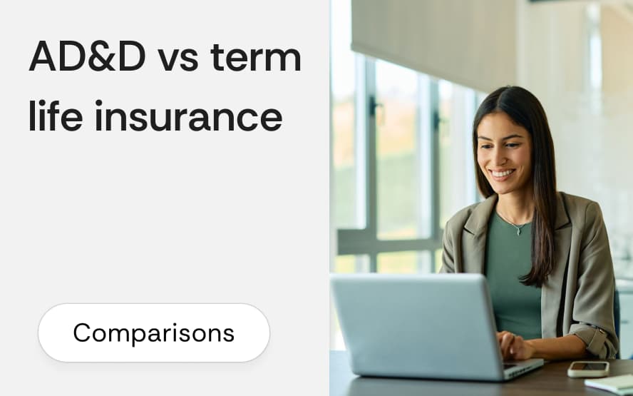 AD&D vs term life insurance: what accidental death and dismemberment actually excludes and when each product earns its place