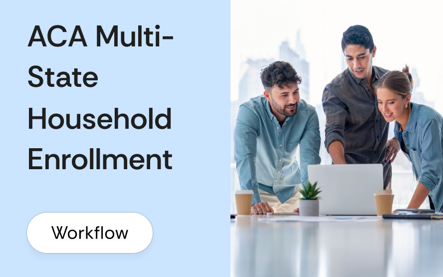 ACA multi-state household enrollment: when family members live in different states