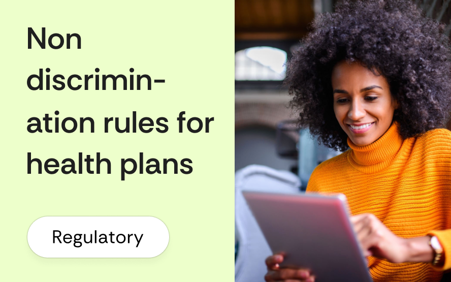 ACA Section 1557: nondiscrimination rules for health plans