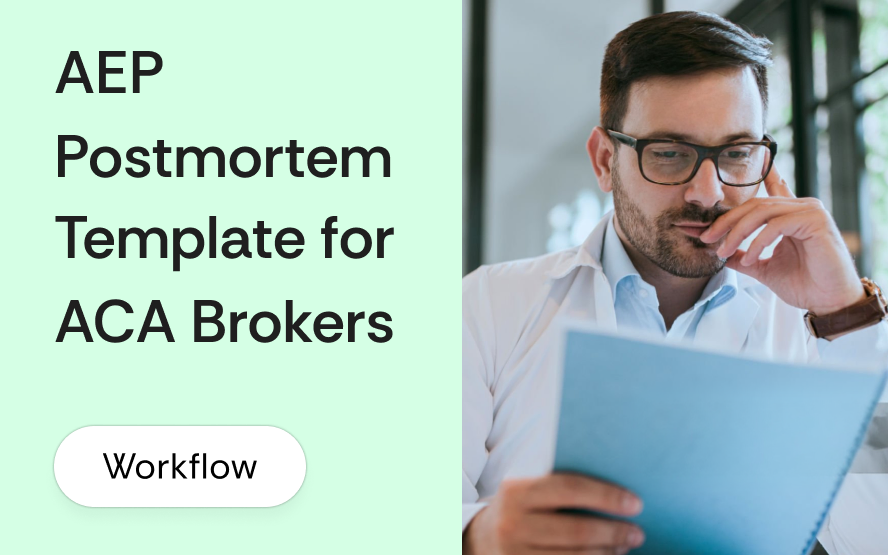 AEP postmortem template: track what worked before January starts