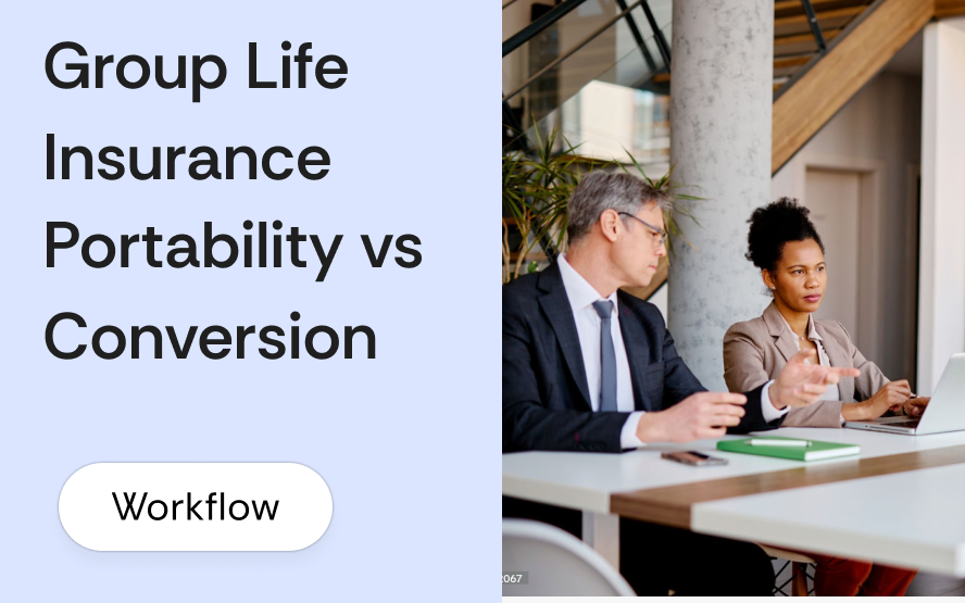 Group life insurance portability vs conversion at job separation: the 31-day clock, the cost difference, and what actually protects your client