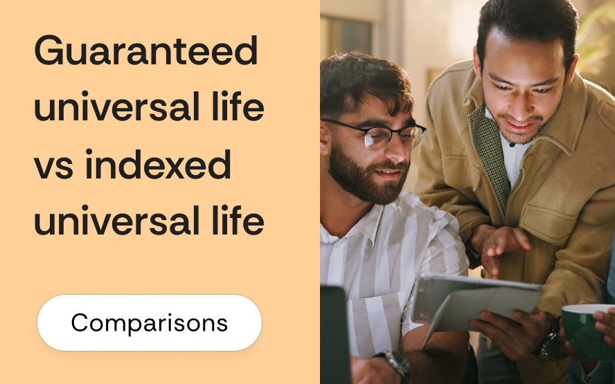Guaranteed universal life vs indexed universal life: shadow account mechanics, cap rates, and which chassis fits the client