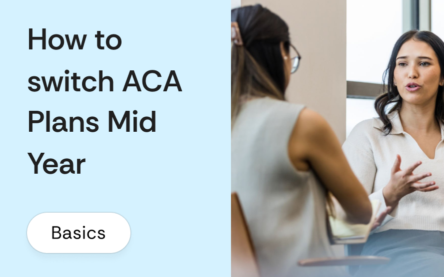 How to switch ACA plans mid-year